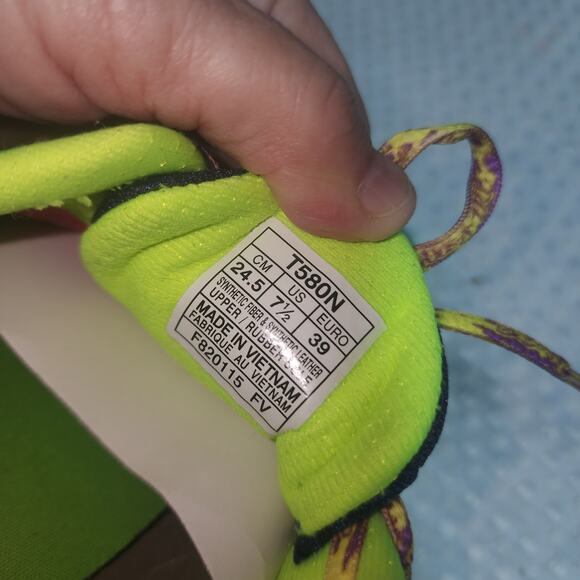 ASICS EUC WOMENS SZ 7.5 GEL NOOSA TRI 10 RAINBOW COLORS SNEAKER SHOES - Picture 6 of 11